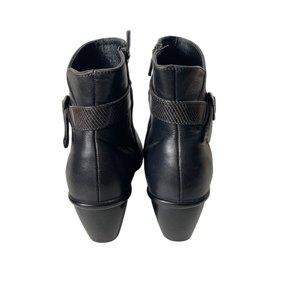 Dansko Margo black leather wedge ankle boots size EU 41 US 11 - Picture 3 of 9